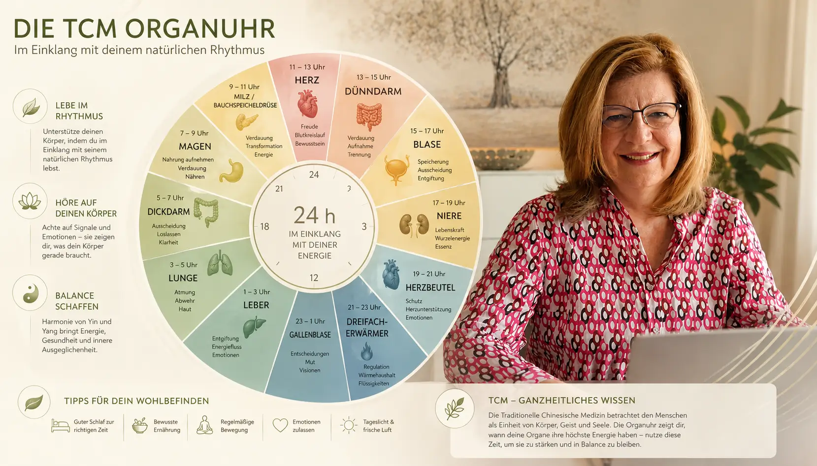 Die Bedeutung der Organuhr